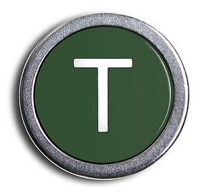 Typewriter Green T