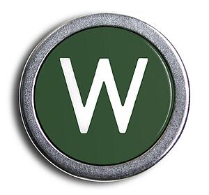Typewriter Green W
