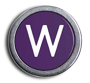 Typewriter Purple W