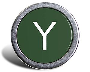 Typewriter Cast Green Y