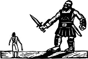 David and Goliath